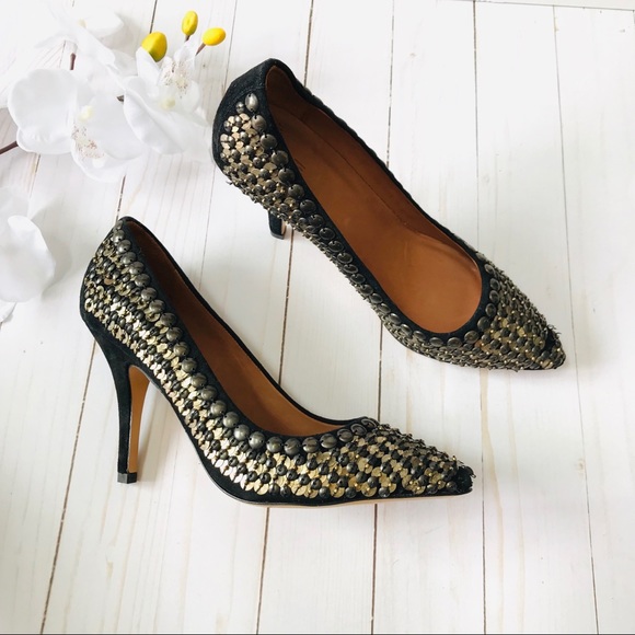 Isabel Marant pour H&M Shoes - Isabel Marant Embellished Leather Pump